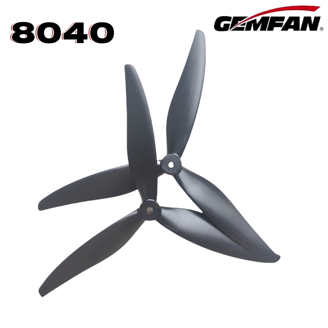 Gemfan 8040 8X4X3 3-blade 8-in - đánh giá và giá Drone Gimbal Controller