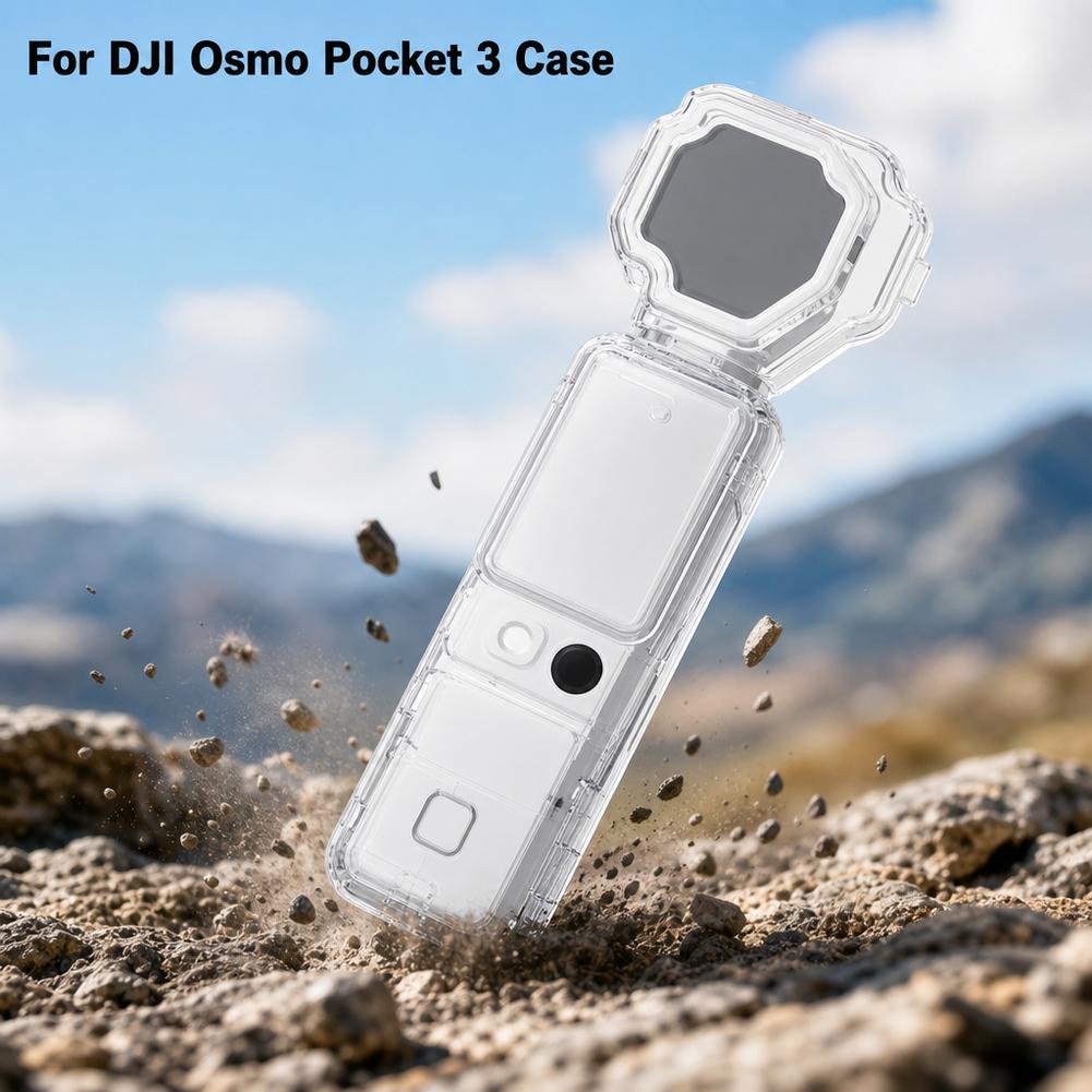 Clear PC Protective Hard Case  - đánh giá và giá Drone Gimbal Case
