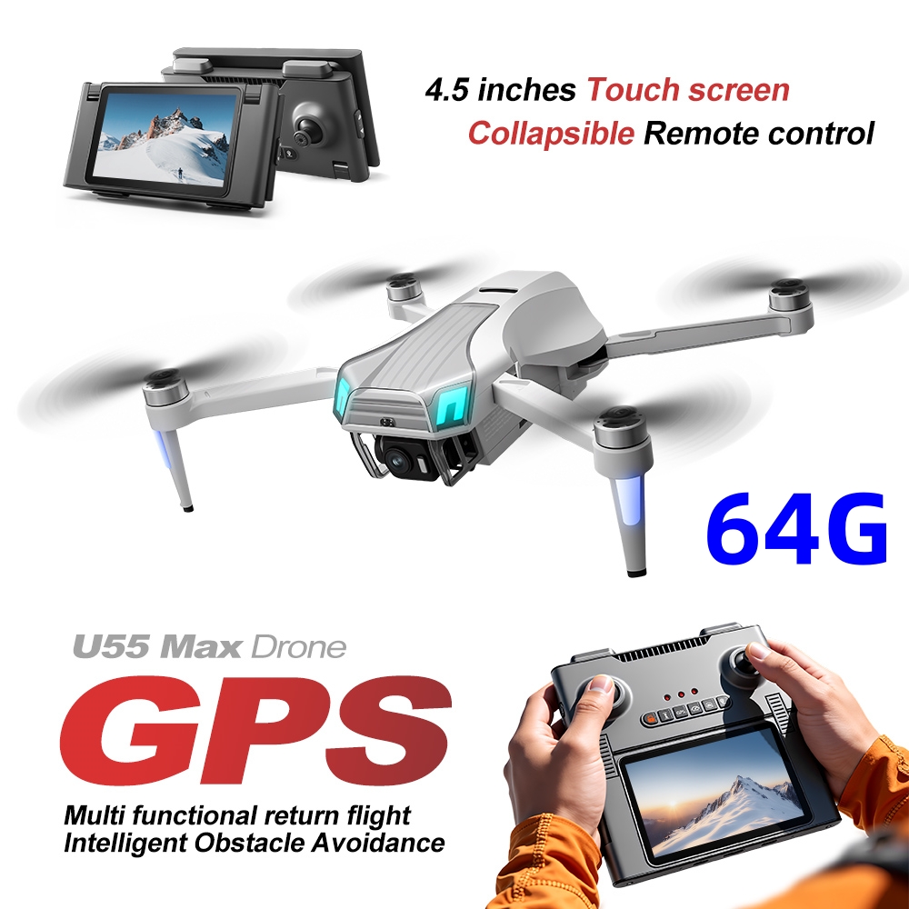 NCZOBOE U55 RC Drone HD Dual C - đánh giá và giá Drone Gimbal 2 Axis