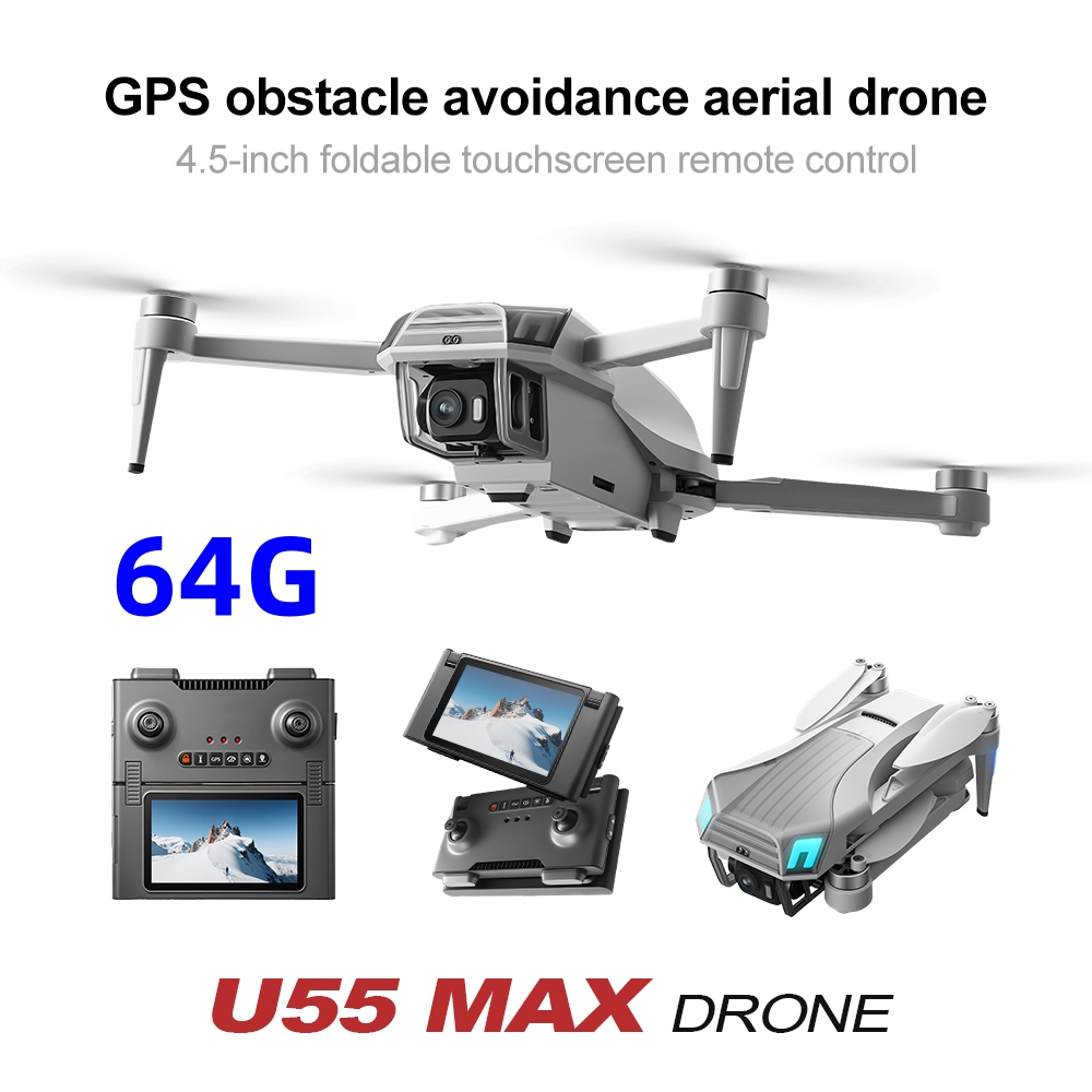 NCZOBOE U55 RC Drone HD Dual C - đánh giá và giá Drone Gimbal 2 Axis